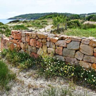 Zaunposter & Gartenposter „Küstenlandschaft“ | 100 % Polyester | UV-beständig, wetterfest & PVC-frei | Dekoratives Outdoor-Poster für Garten & Zaun