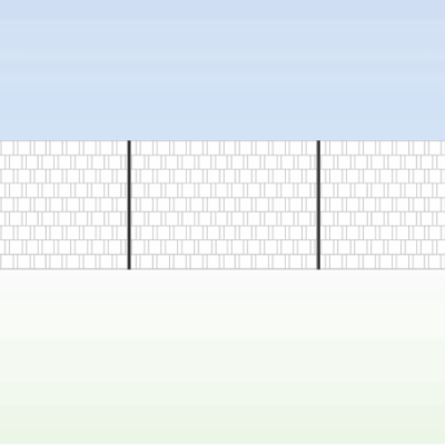 Panorama Zaun XXL – Individuell bedruckter Sichtschutz für Doppelstabmattenzaun | 1,8 m × 7,5 m | Eigenes Motiv gestalten | UV-beständig, wetterfest & blickdicht